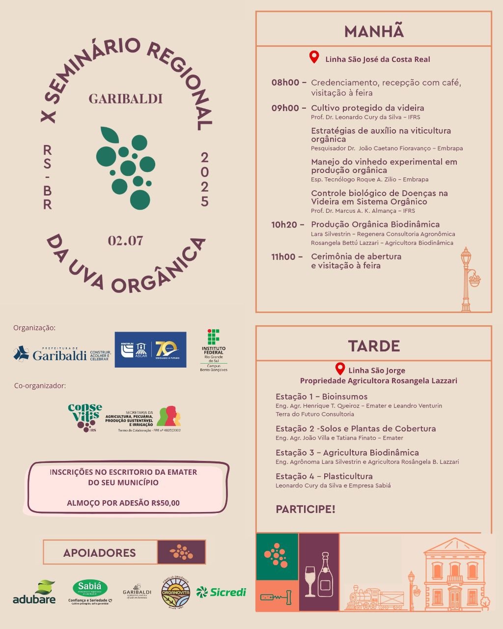 programação Seminário